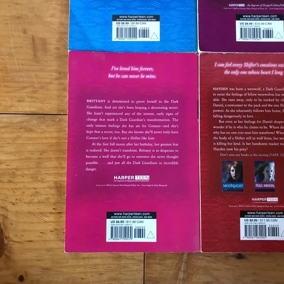 Dark Guardian Series Rachel Hawthorne Complete Set Werewolf Romance Teen YA - Picture 11 of 12